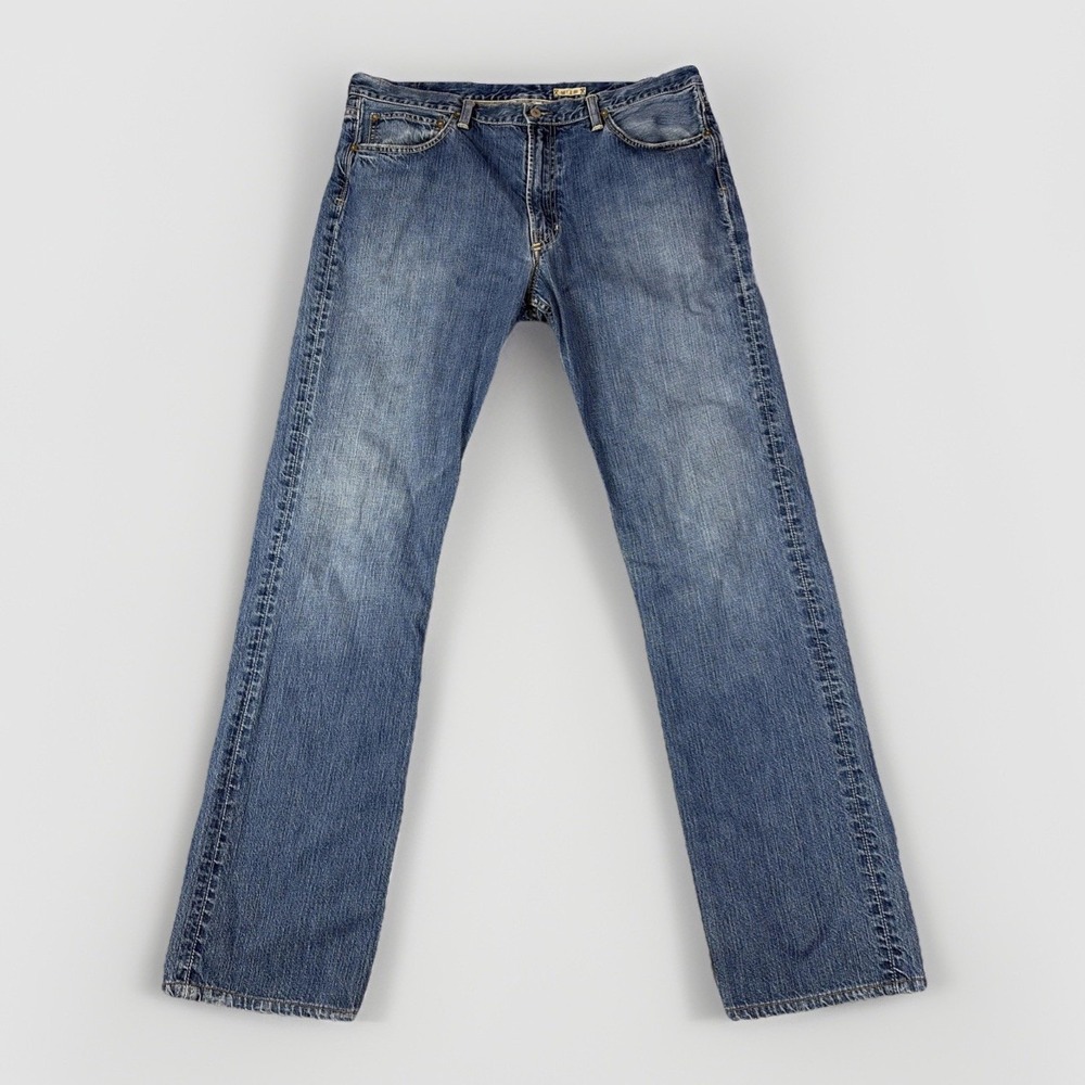 Polo Ralph Lauren Classic 867 Jeans Mens 38T x 38 Blue Straight Leg Denim